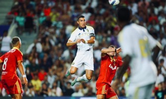 De 40-jarige superster scoorde een hattrick