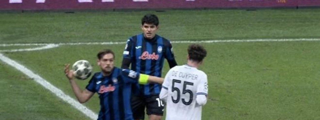 De grappige prestatie van de aanvoerder van Atalanta