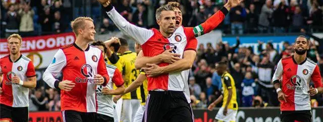 Feyenoord Rotterdam versloeg Utrecht met 5-1