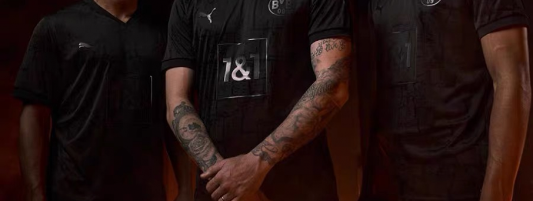 Het nieuwe shirt van Borussia Dortmund