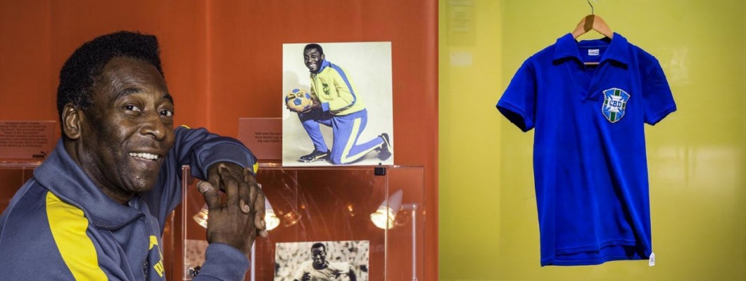 Pelé's eerste WK-shirt verkocht voor 4,9 miljoen dollar Pelé's eerste WK-shirt verkocht voor 4,9 miljoen dollar