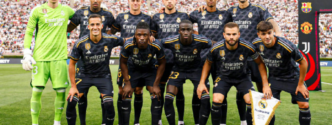 Real Madrid versloeg AC Milan met 3-2