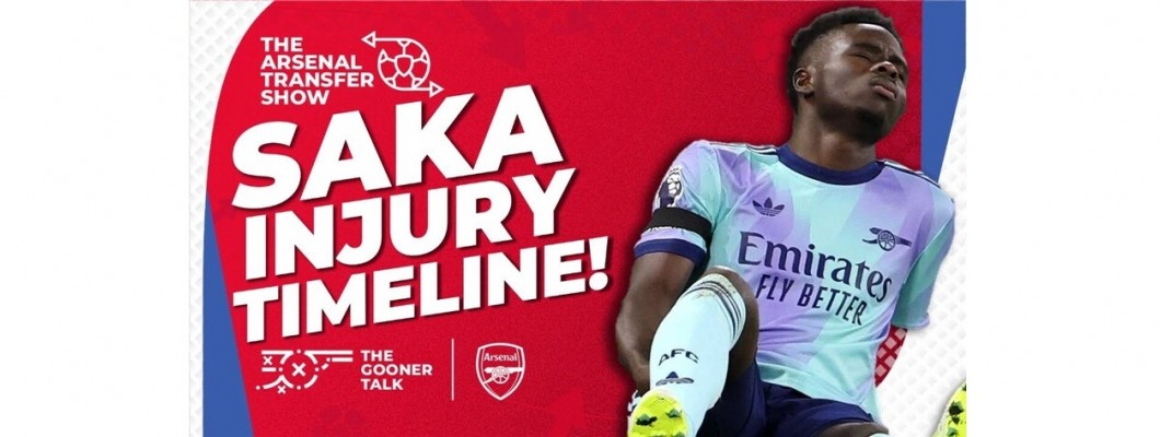 Saka zal naar verwachting twee maanden afwezig zijn