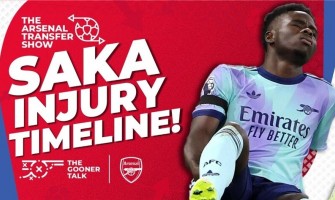 Saka zal naar verwachting twee maanden afwezig zijn