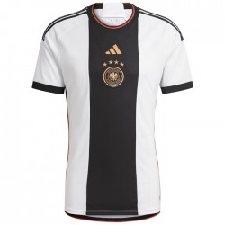 Duitsland Heren Shirt met Bedrukking Thuis WK 2022 Korte Mouw