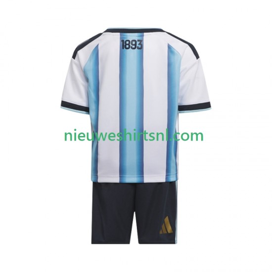 Argentinië Kind Shirt met Bedrukking Thuis WK 2026 Korte Mouw