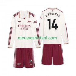 Arsenal Kind Shirt met Bedrukking Gyokeres 14 Derde 2025-2026 Lange Mouw