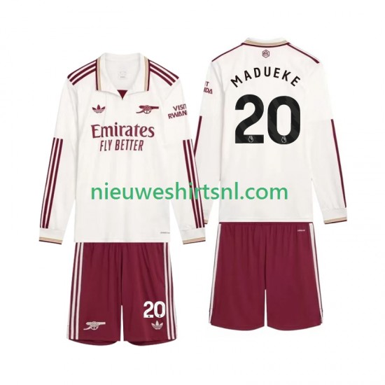 Arsenal Kind Shirt met Bedrukking Madueke 20 Derde 2025-2026 Lange Mouw