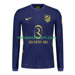 Atlético Madrid Heren Shirt met Bedrukking Uit 2025-2026 Lange Mouw