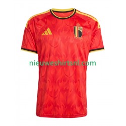België Heren Shirt met Bedrukking Thuis WK 2026 Korte Mouw