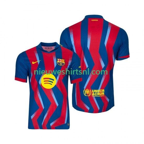 FC Barcelona Heren Shirt met Bedrukking Vierde 2025-2026 Korte Mouw