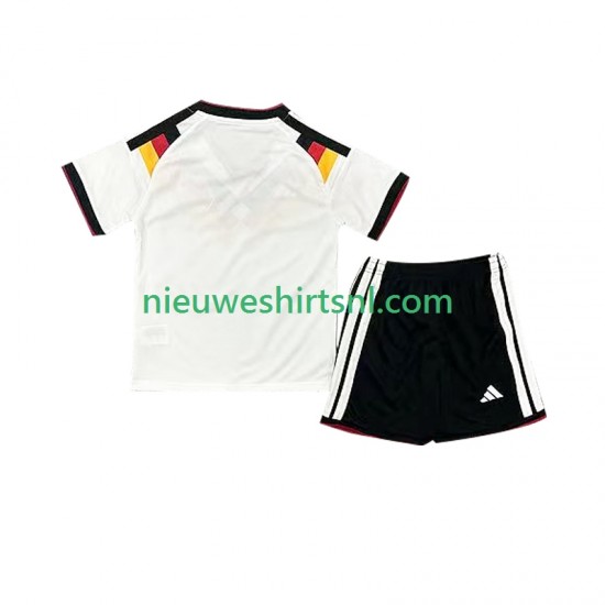 Duitsland Kind Shirt met Bedrukking Thuis WK 2026 Korte Mouw