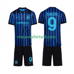 Inter Milan Kind Shirt met Bedrukking Marcus Thuram 9 Thuis 2025-2026 Korte Mouw
