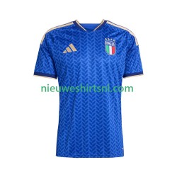 Italië Heren Shirt met Bedrukking Thuis WK 2026 Korte Mouw