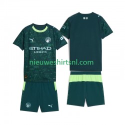 Manchester City Kind Shirt met Bedrukking Vierde 2025-2026 Korte Mouw