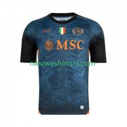 Napoli Heren Shirt met Bedrukking Halloween Thuis 2025-2026 Korte Mouw