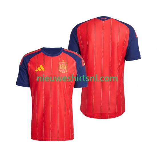 Spanje Heren Shirt met Bedrukking Thuis WK 2026 Korte Mouw