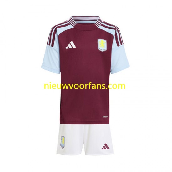 Aston Villa Kind Shirt met Bedrukking Thuis 2024-2025 Korte Mouw
