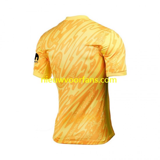 Atlético Madrid Heren Shirt met Bedrukking Doelman Derde 2024-2025 Korte Mouw