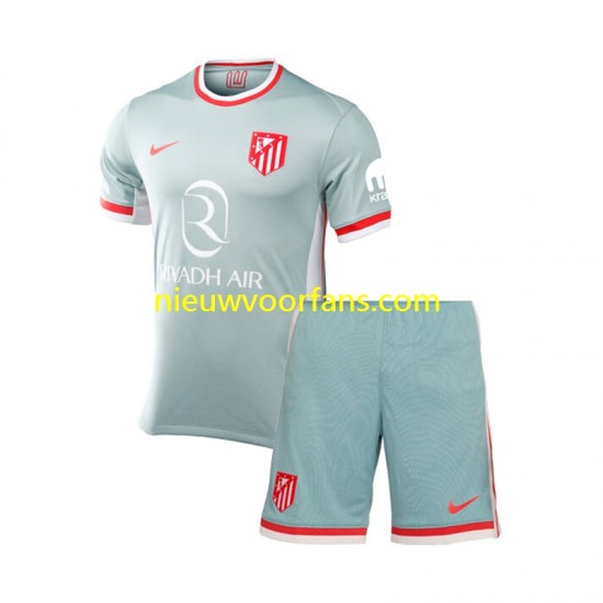 Atlético Madrid Kind Shirt met Bedrukking Uit 2024-2025 Korte Mouw