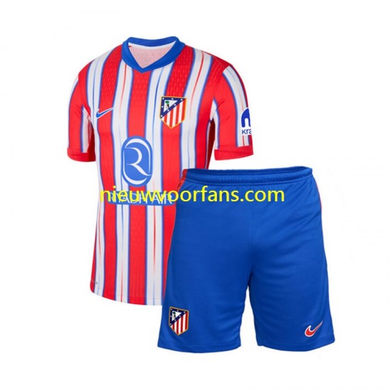 Atlético Madrid Kind Shirt met Bedrukking Thuis 2024-2025 Korte Mouw