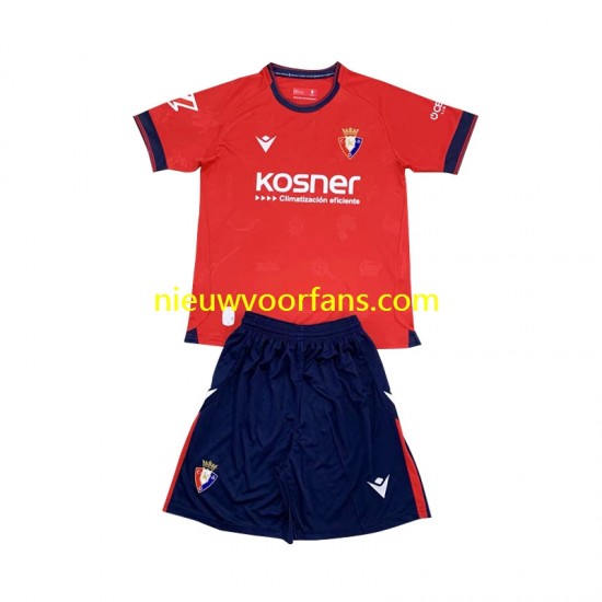 CA Osasuna Kind Shirt met Bedrukking Thuis 2024-2025 Korte Mouw