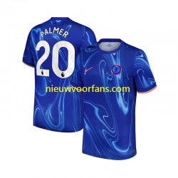 Chelsea Heren Shirt met Bedrukking Cole Palmer 20 Thuis 2024-2025 Korte Mouw