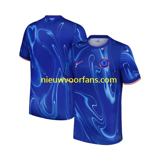 Chelsea Heren Shirt met Bedrukking Thuis 2024-2025 Korte Mouw