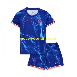 Chelsea Kind Shirt met Bedrukking Thuis 2024-2025 Korte Mouw