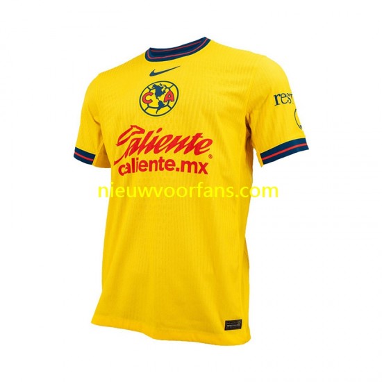 Club América Heren Shirt met Bedrukking Thuis 2024-2025 Korte Mouw