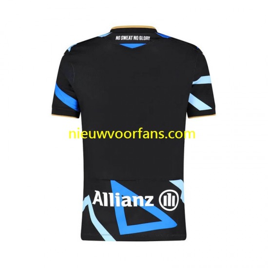 Club Brugge Heren Shirt met Bedrukking Vierde 2023-2024 Korte Mouw