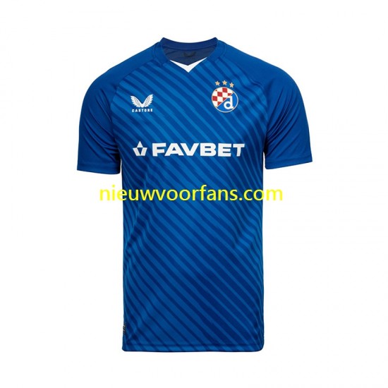 Dinamo Zagreb Heren Shirt met Bedrukking Thuis 2024-2025 Korte Mouw