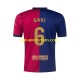 FC Barcelona Heren Shirt met Bedrukking GAVI 6 Thuis 2024-2025 Korte Mouw