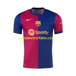 FC Barcelona Heren Shirt met Bedrukking Thuis 2024-2025 Korte Mouw