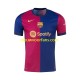 FC Barcelona Heren Shirt met Bedrukking Thuis 2024-2025 Korte Mouw
