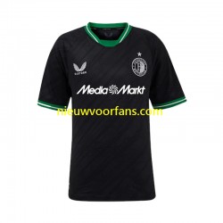 Feyenoord Rotterdam Heren Shirt met Bedrukking Uit 2024-2025 Korte Mouw