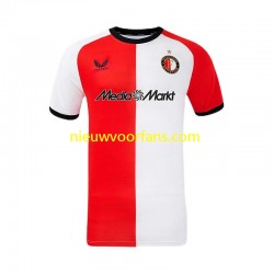 Feyenoord Rotterdam Heren Shirt met Bedrukking Thuis 2024-2025 Korte Mouw