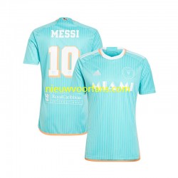 Inter Miami Heren Shirt met Bedrukking Lionel Messi 10 Derde 2024-2025 Korte Mouw