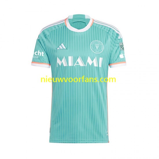Inter Miami Heren Shirt met Bedrukking Derde 2024-2025 Korte Mouw