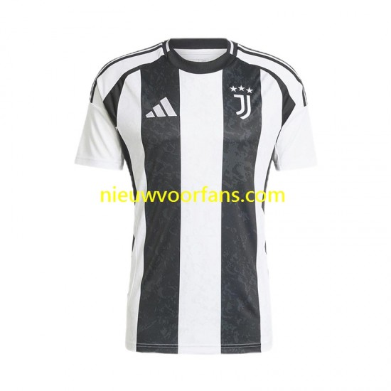 Juventus Heren Shirt met Bedrukking Thuis 2024-2025 Korte Mouw
