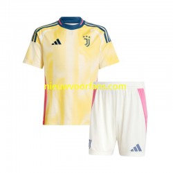 Juventus Kind Shirt met Bedrukking Uit 2024-2025 Korte Mouw