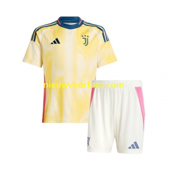 Juventus Kind Shirt met Bedrukking Uit 2024-2025 Korte Mouw