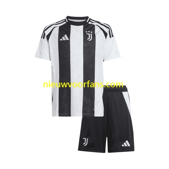 Juventus Kind Shirt met Bedrukking Thuis 2024-2025 Korte Mouw