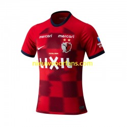 Kashima Antlers Heren Shirt met Bedrukking Thuis 2024 Korte Mouw