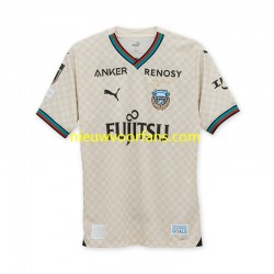 Kawasaki Frontale Heren Shirt met Bedrukking Uit 2024-2025 Korte Mouw