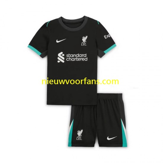 Liverpool Kind Shirt met Bedrukking Uit 2024-2025 Korte Mouw