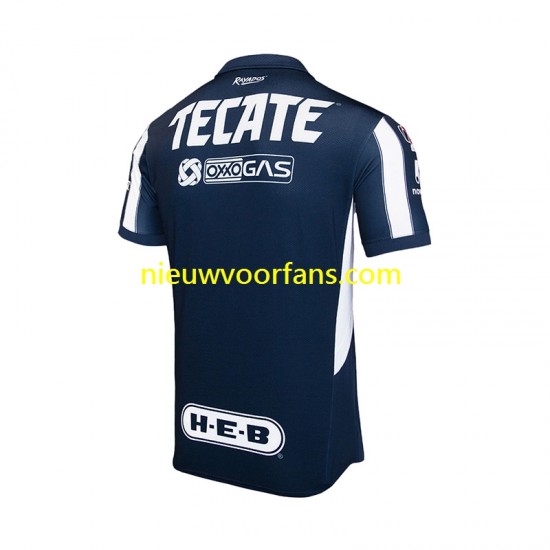 Heren Shirt met Bedrukking Monterrey Thuis 2024-2025 Korte Mouw