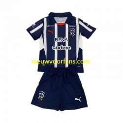 Kind Shirt met Bedrukking Monterrey Thuis 2024-2025 Korte Mouw