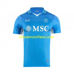 Napoli Heren Shirt met Bedrukking Thuis 2024-2025 Korte Mouw