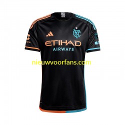 New York City Heren Shirt met Bedrukking FC Uit 2024 Korte Mouw